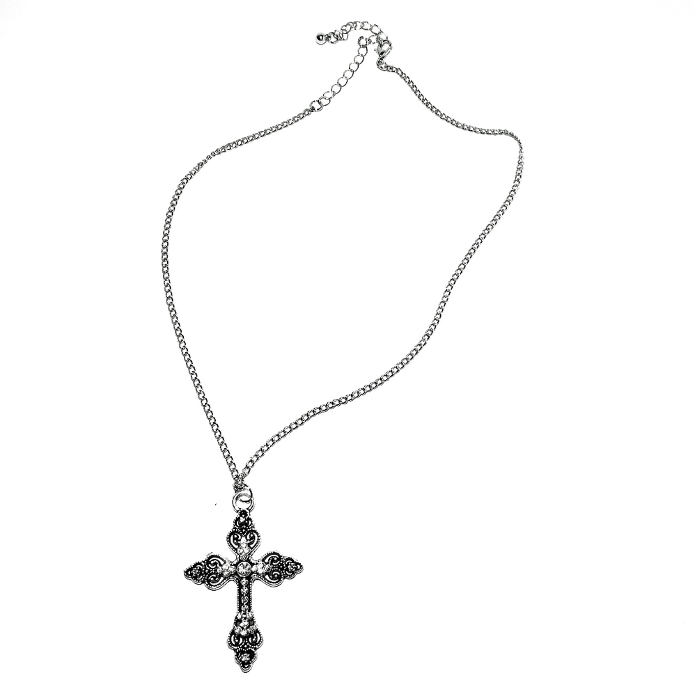 16" Cross Necklace